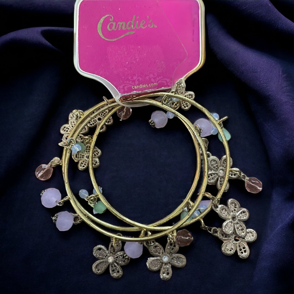 Candie’s Bangle Charm Bracelets